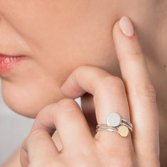 Boudica Gold and Silver Ring