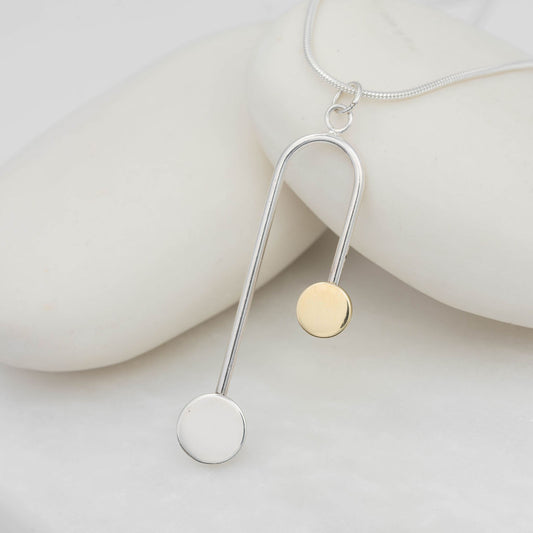 Boudica Gold and Silver Pendant