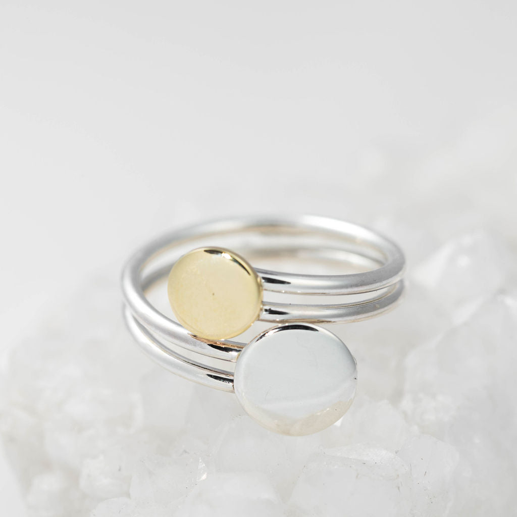 Boudica Gold and Silver Ring