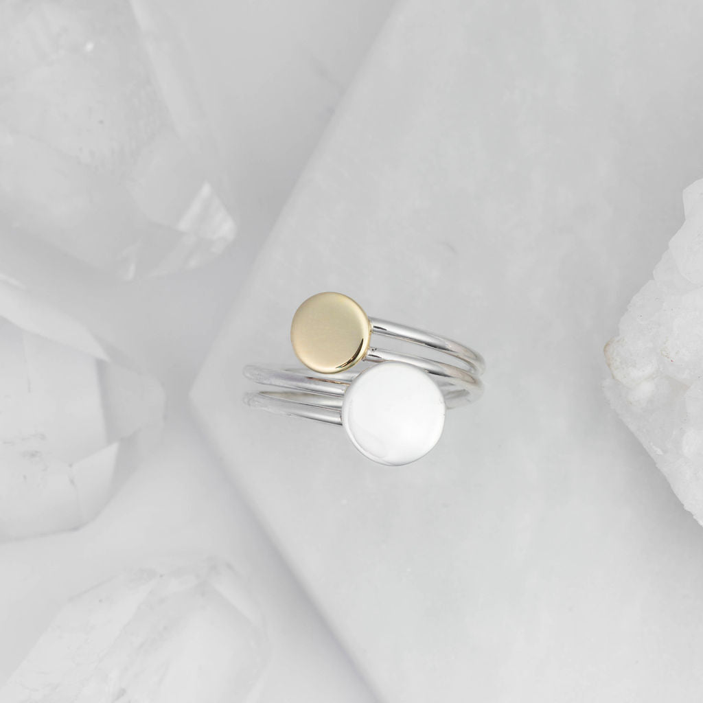 Boudica Gold and Silver Ring