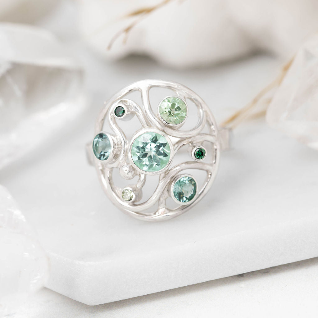 Sea foam Ring