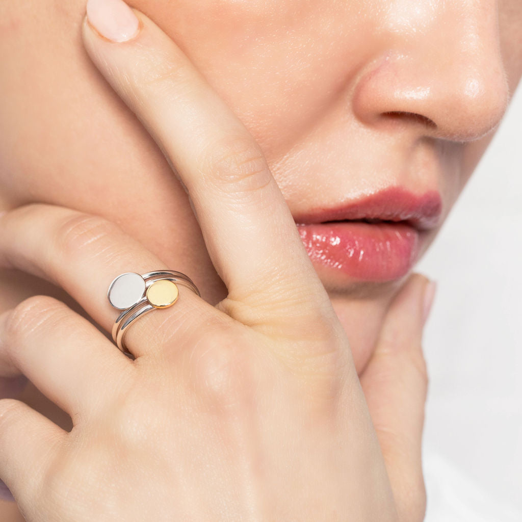 Boudica Gold and Silver Ring