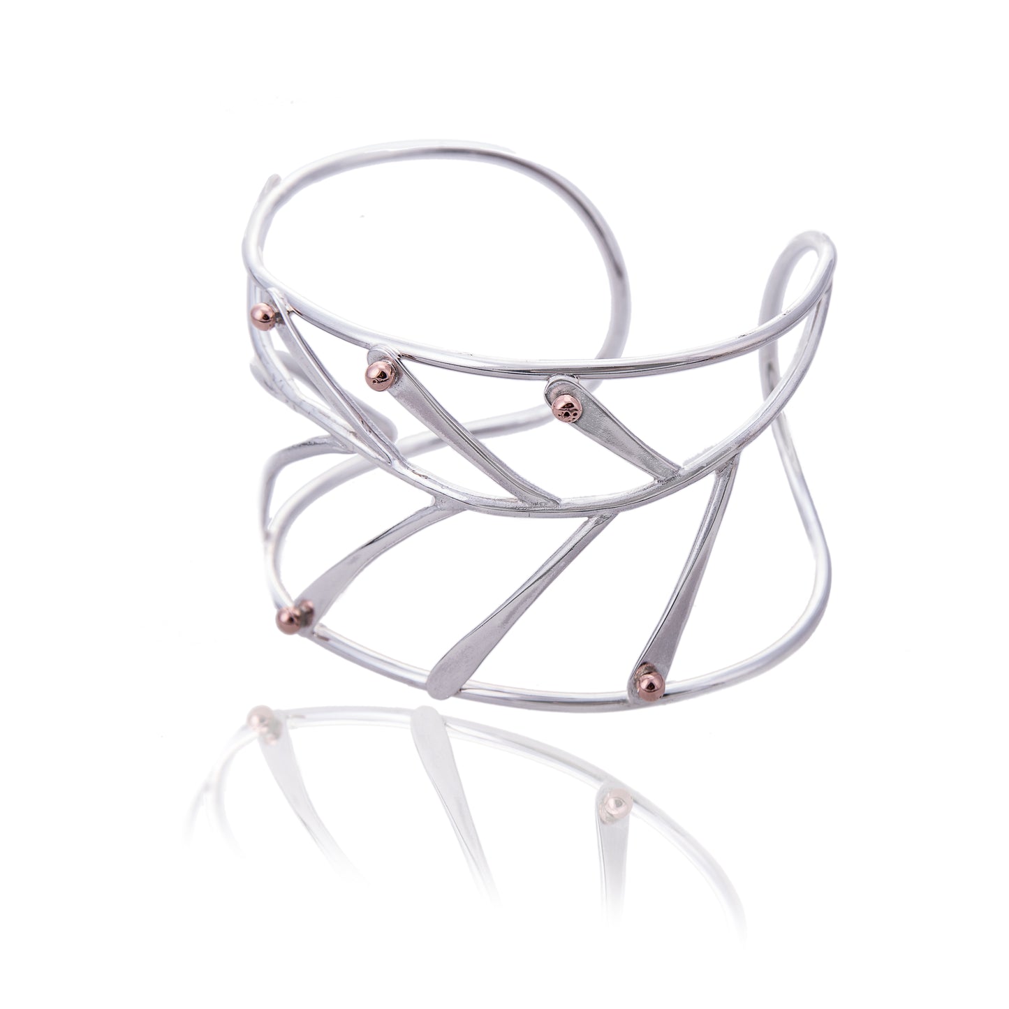 Breichled Cyff Rhedyn