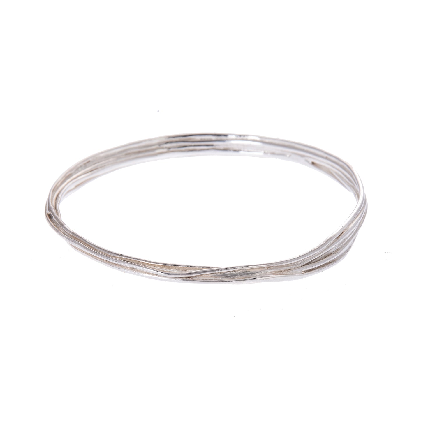 Silver Wrapped Bracelet