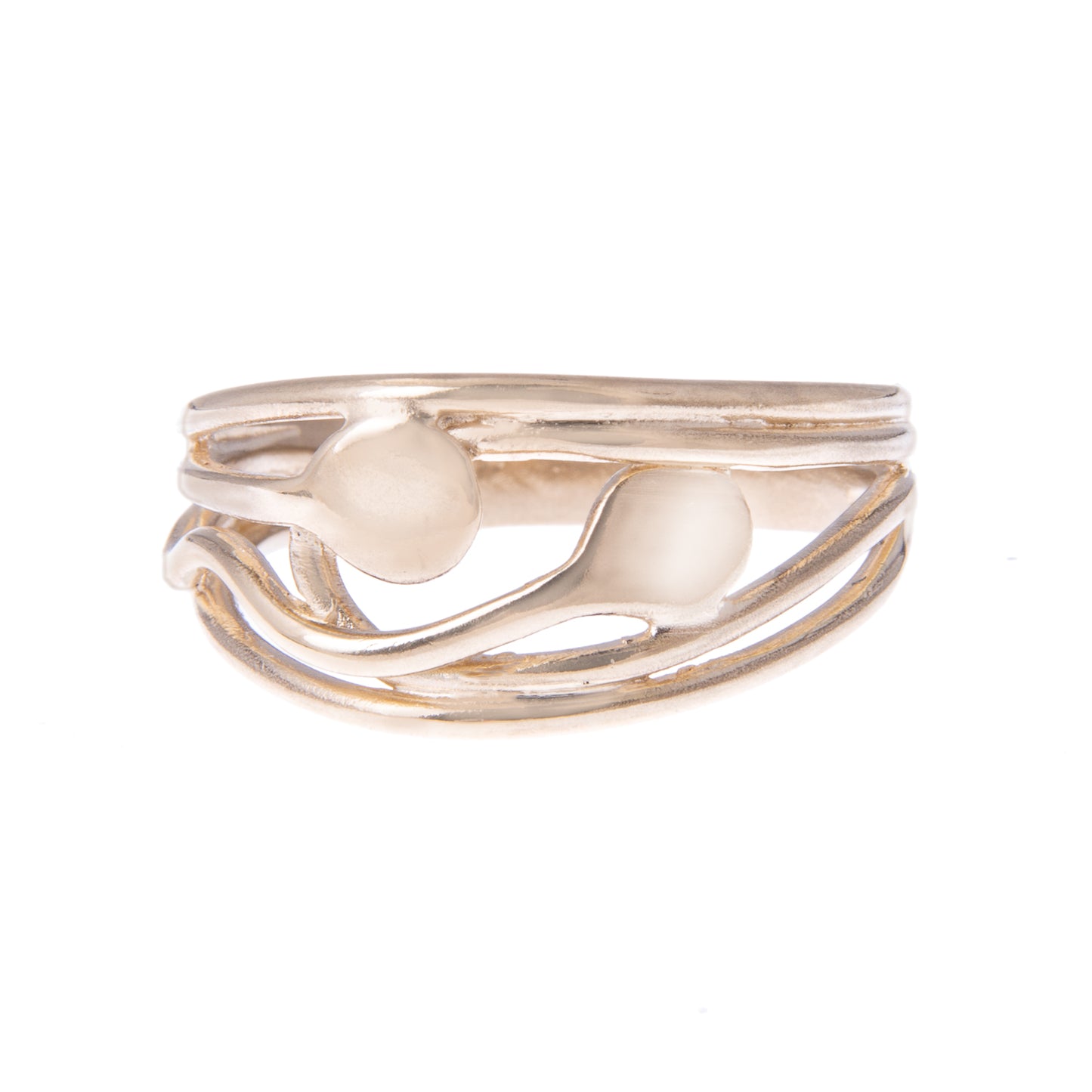 Tidal Gold Ring