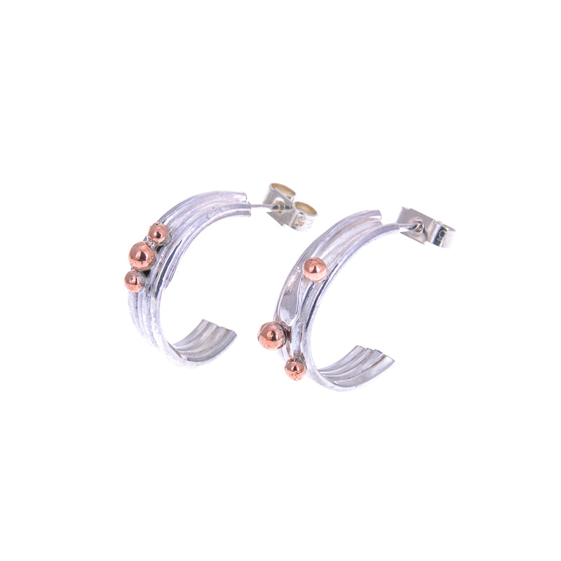 Clustdlysau Cylch wedi'u Lapio