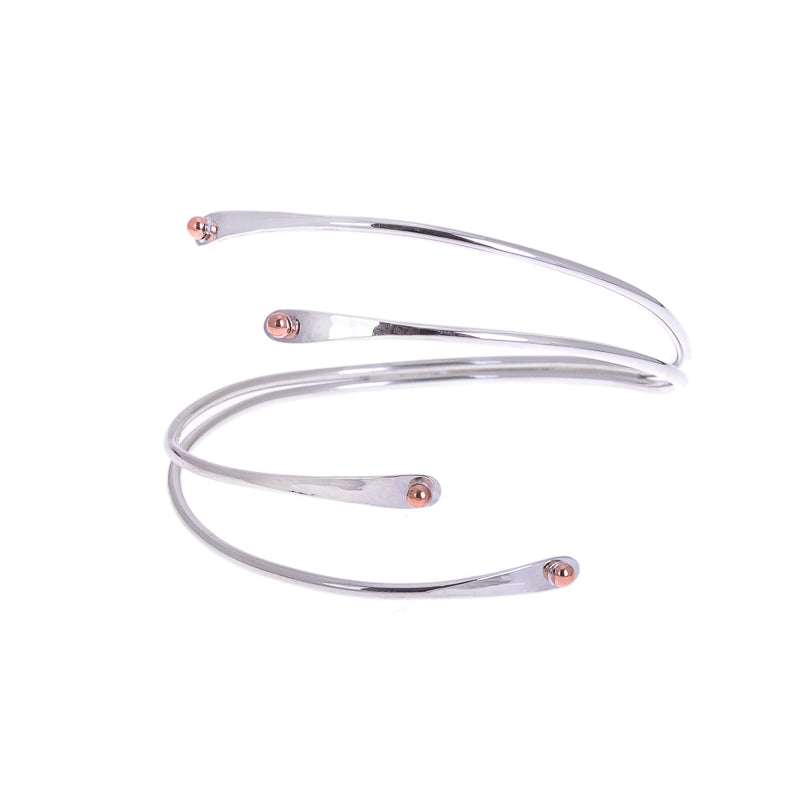 Double Seed Torque Bangle