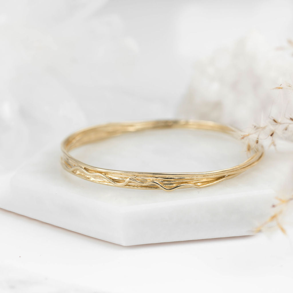 Gold Wrapped Bracelet
