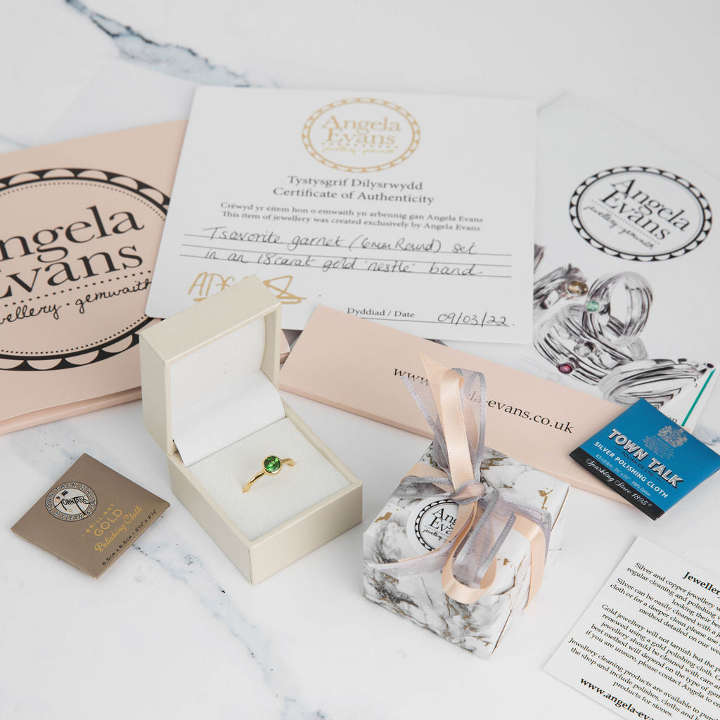 White Gold Dimpled Wedding Ring