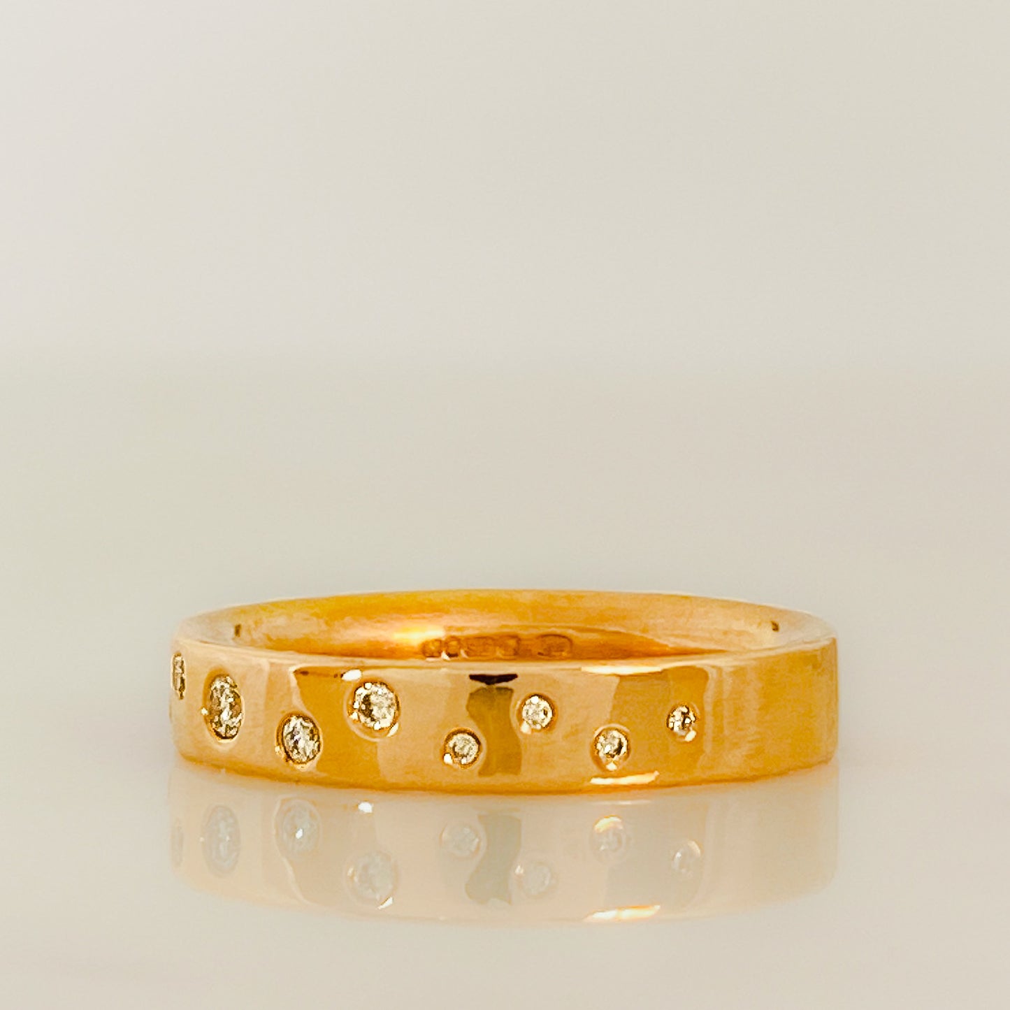 Rose Gold Serendipity Diamond Scatter Ring