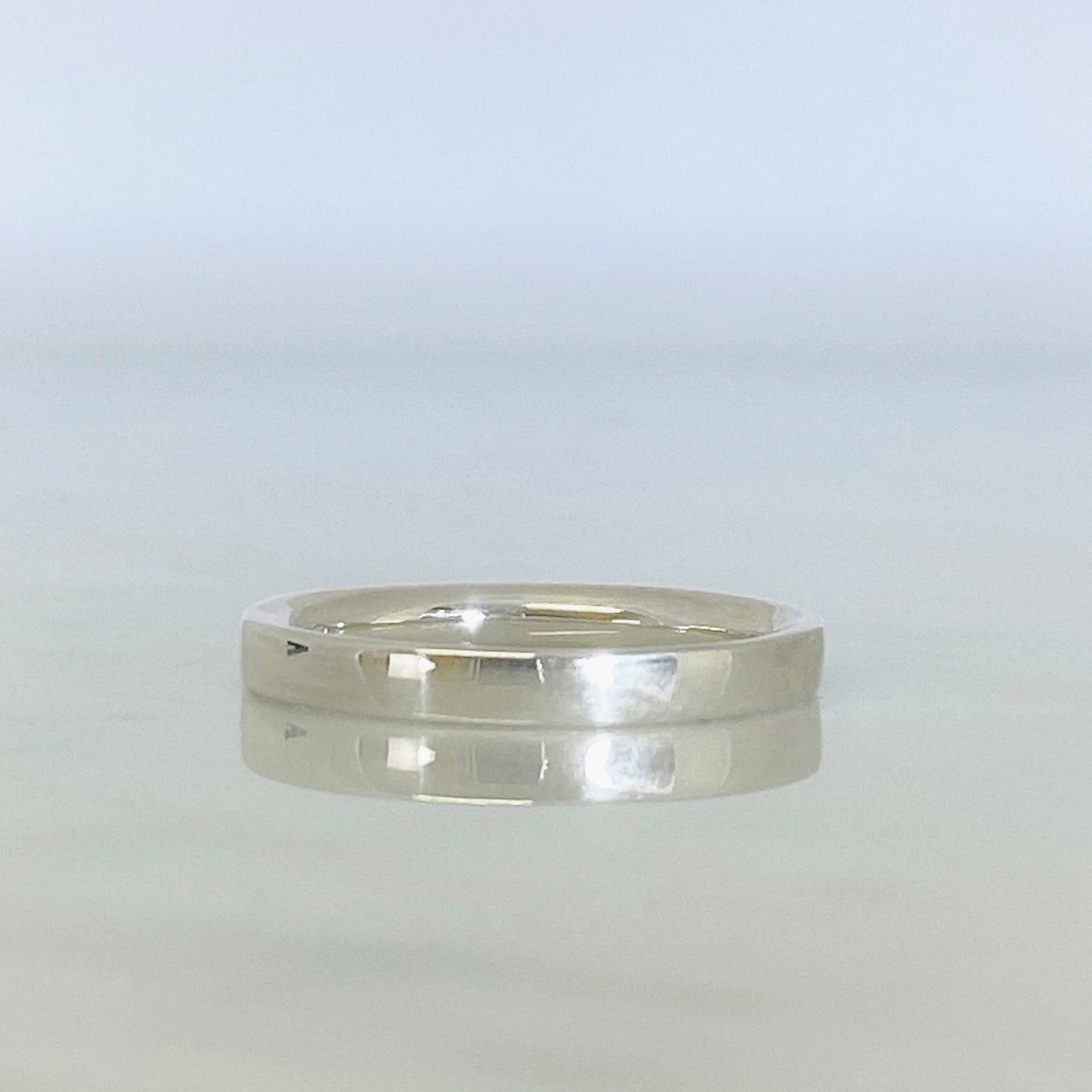 White Gold Classic Wedding Ring