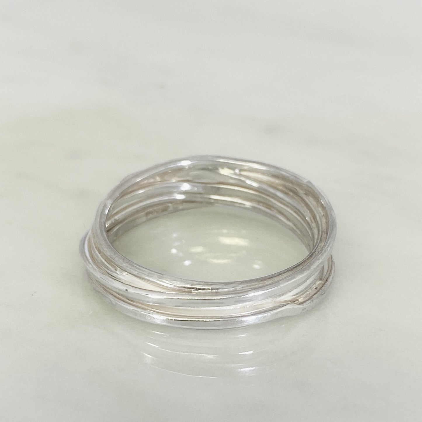 Platinum Wrapped Wedding Ring