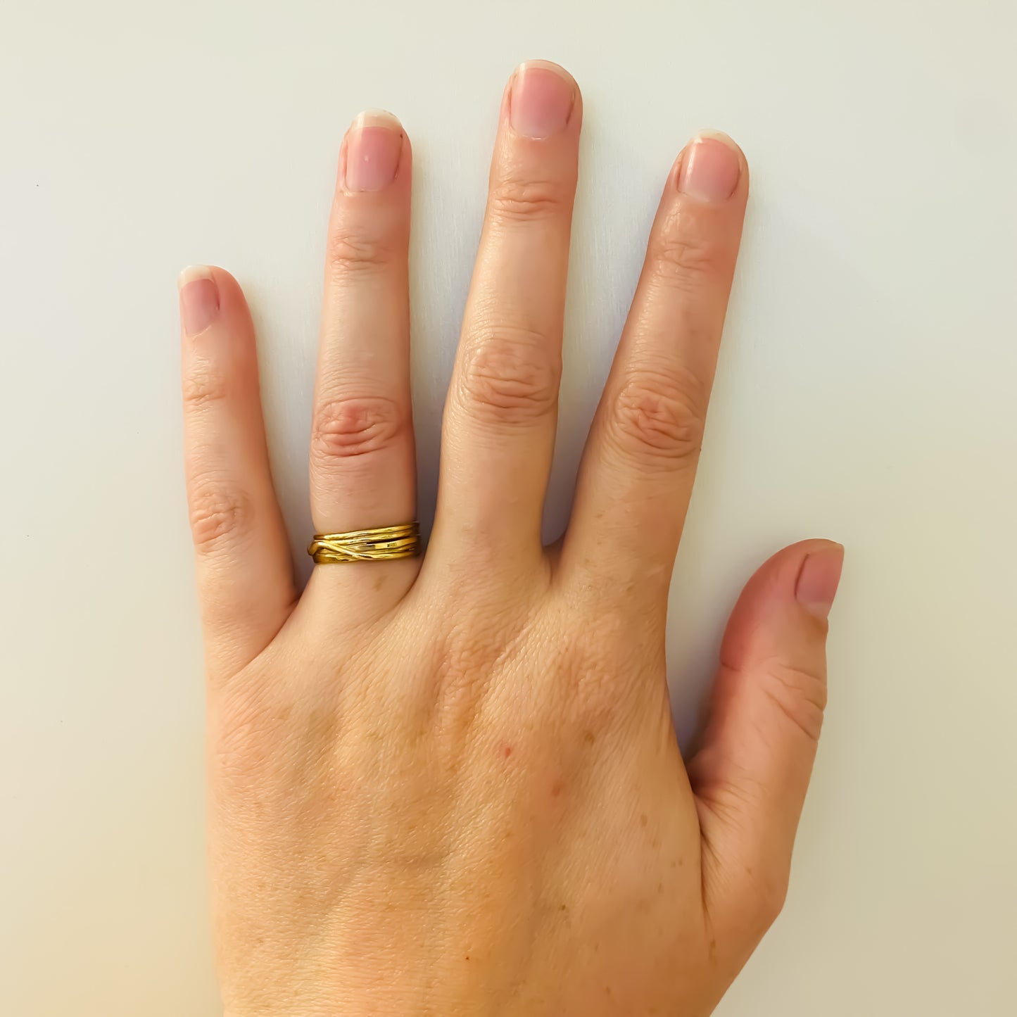 Gold Wrapped Wedding Ring