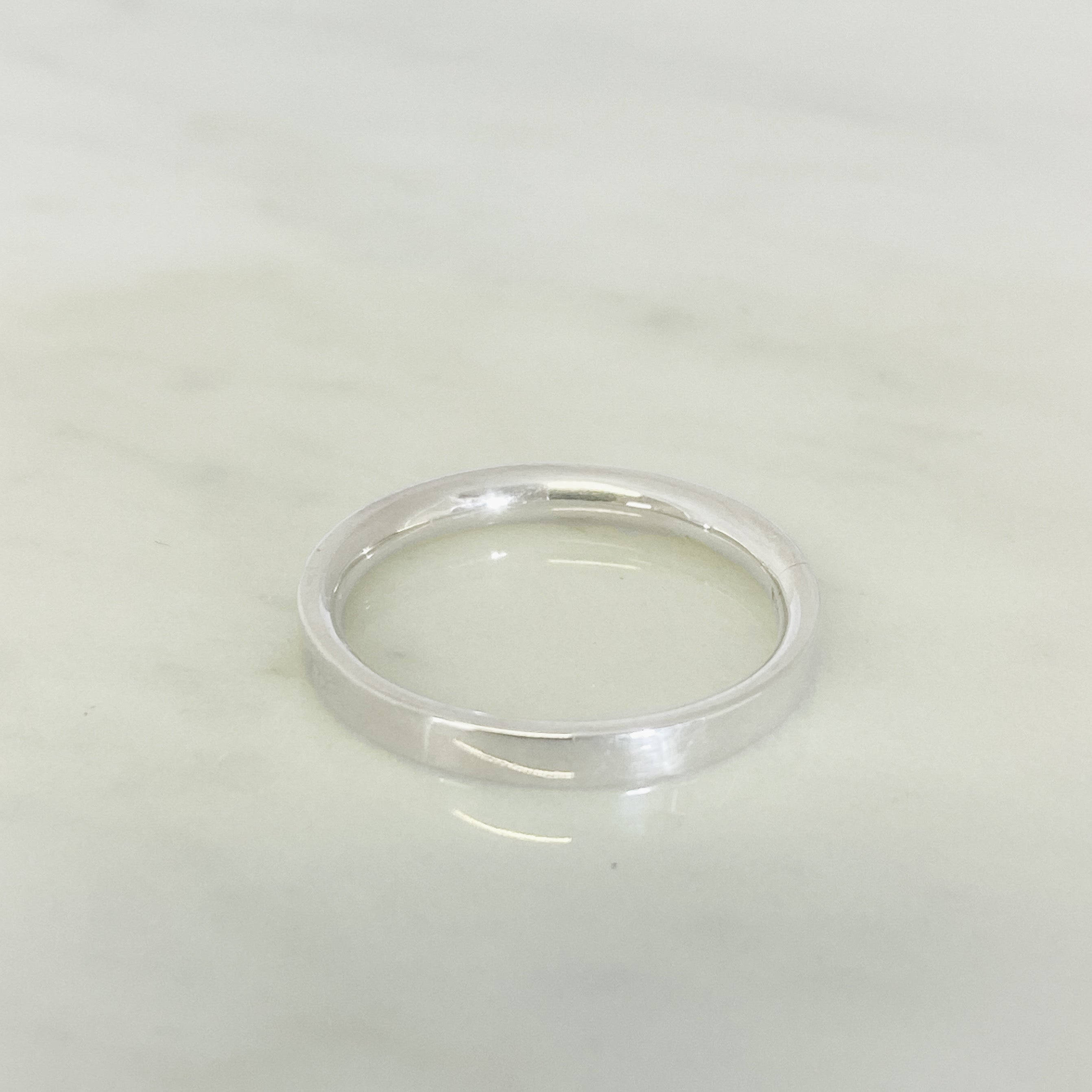 Silver Classic Wedding Ring