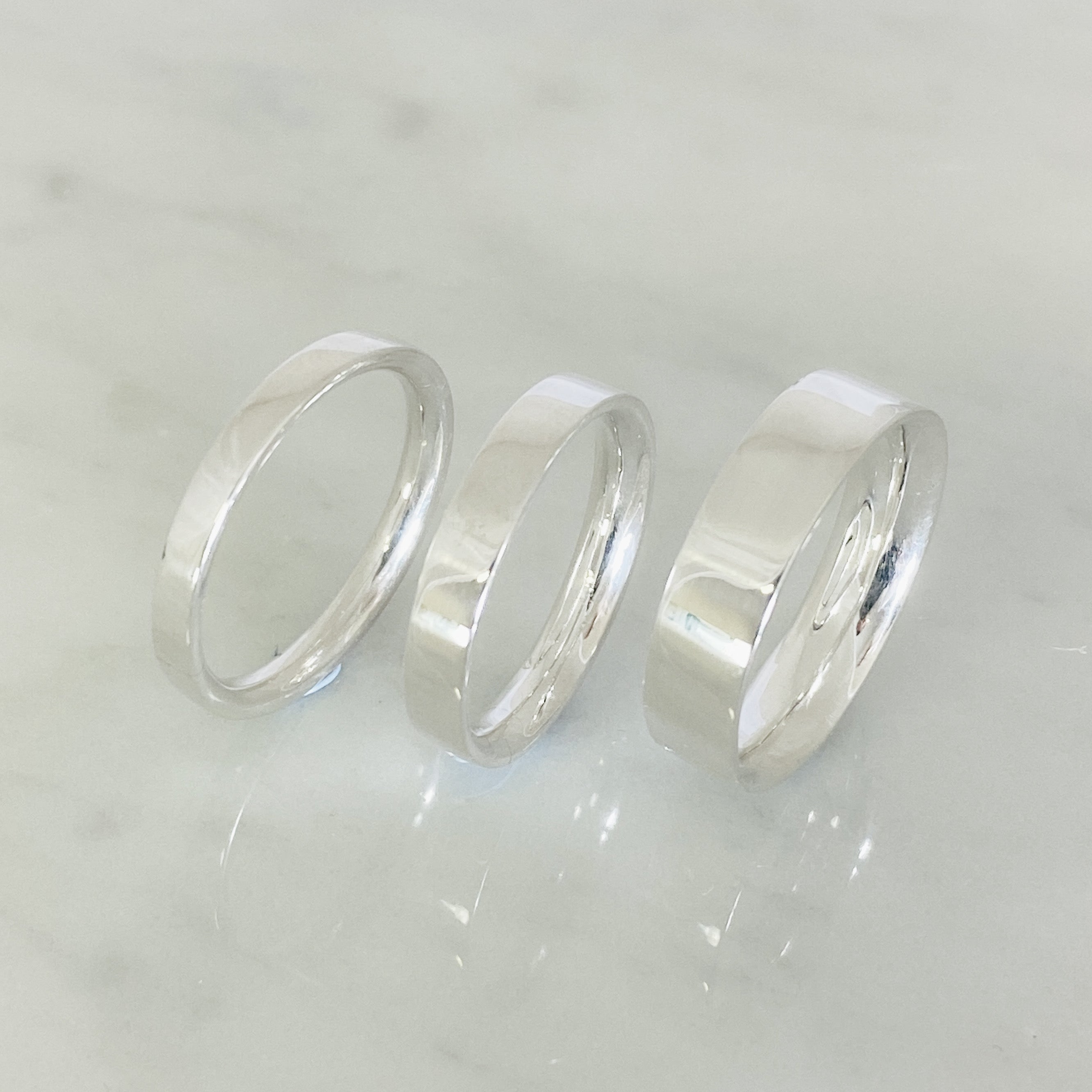 Silver Classic Wedding Ring