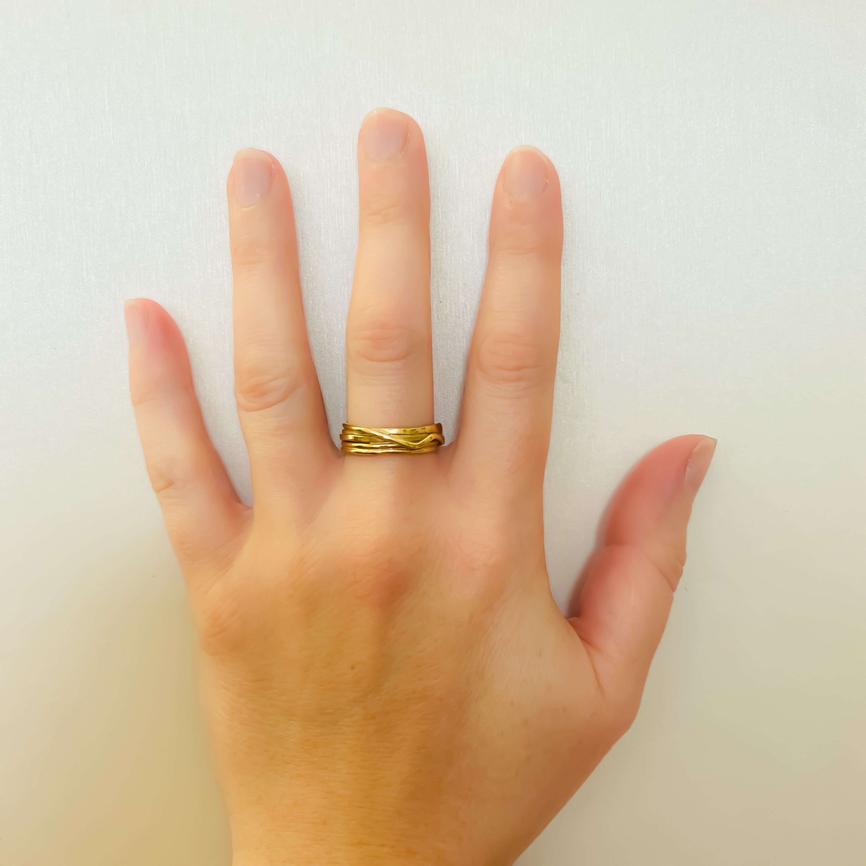 Gold Wrapped Wedding Ring