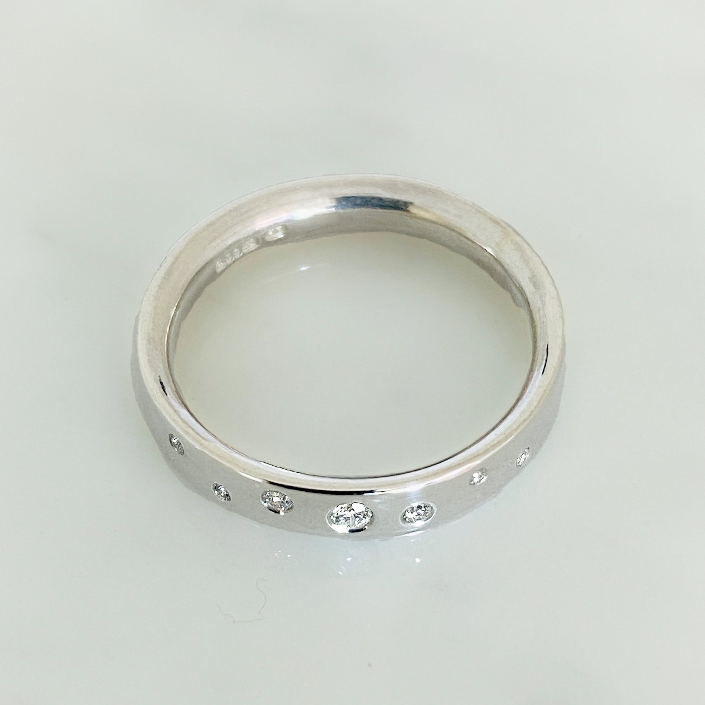 Platinum Serendipity Diamond Scatter Ring