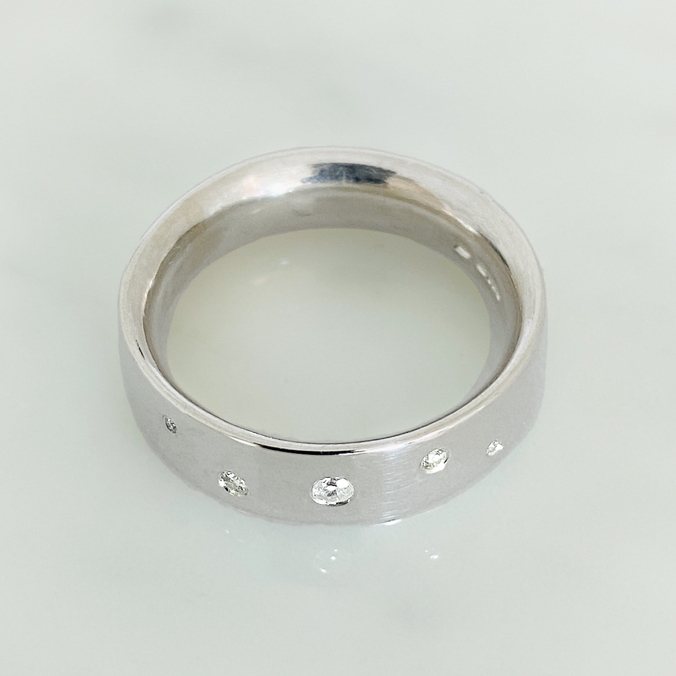 Platinum Serendipity Diamond Scatter Ring
